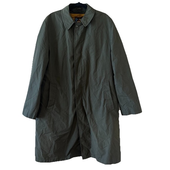 lord forecaster eddie bauer nfl Other - Vintage Lord Forecaster Eddie Bauer Down‎ Trench Coat NFL Linebacker Mens 42L
